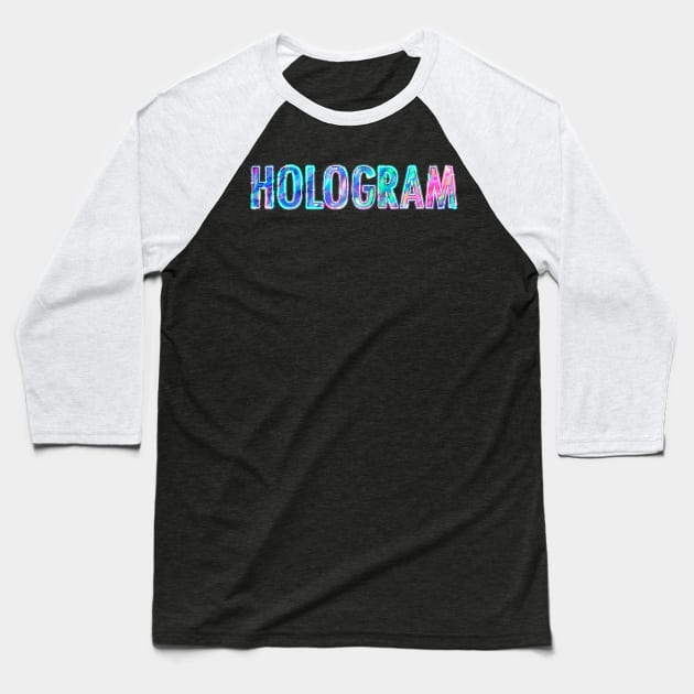 Hologram Baseball T-Shirt by Braeprint